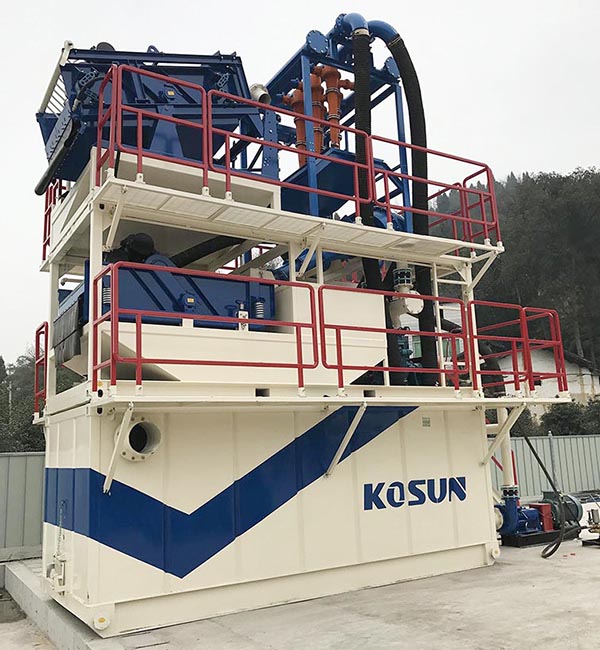 TBM slurry management equipment